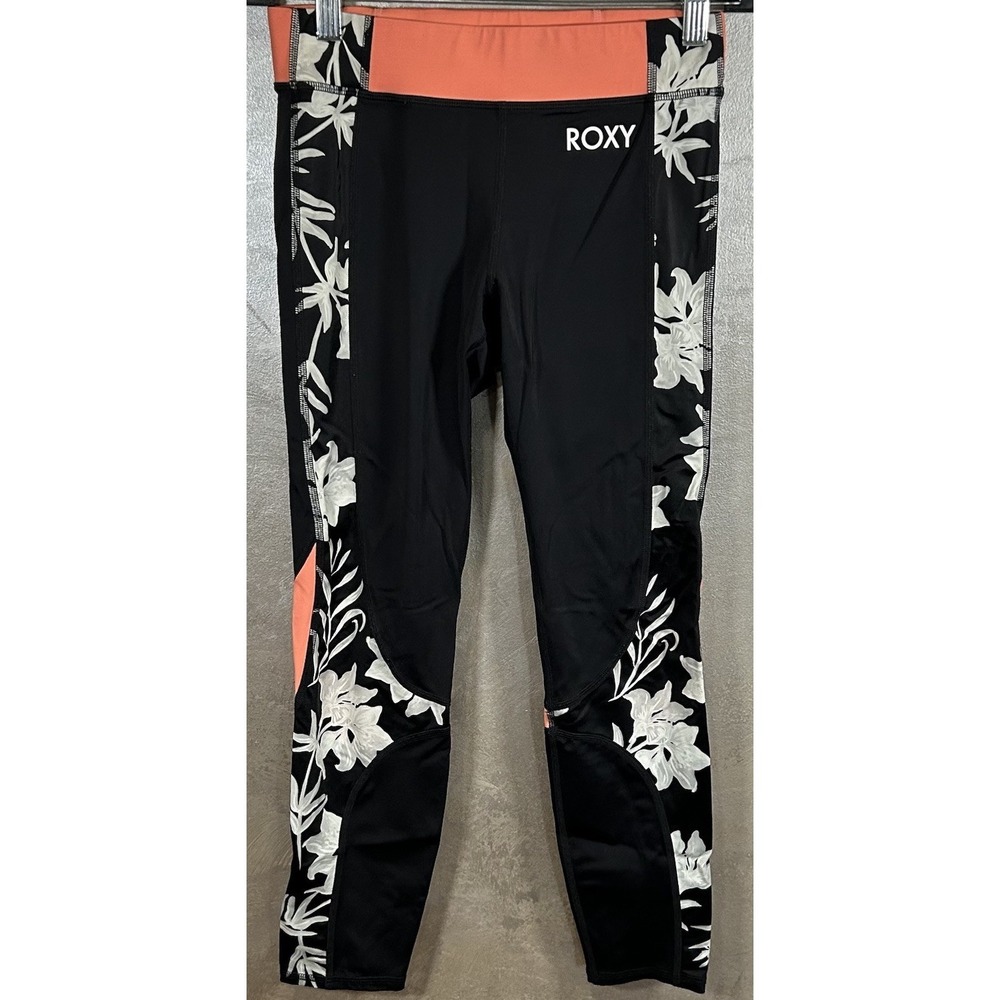 Roxy Leggings Women's Small Athletic‎ Workout Running Yoga Spandex Pants